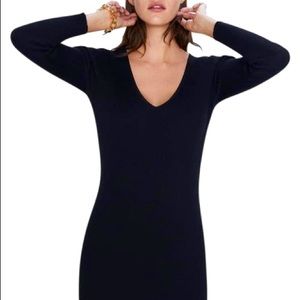 Zara Black Bodycon Dress